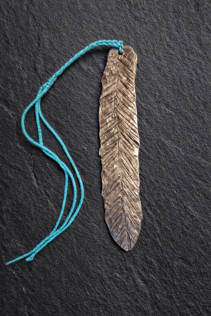 Forged Feather Bookmark
